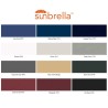 Choix des couleurs Sunbrella