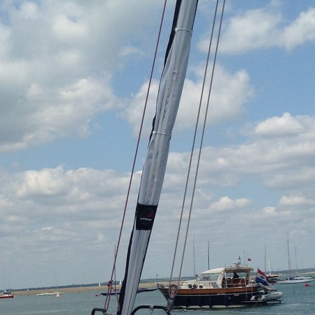 Housse de génois sur enrouleur