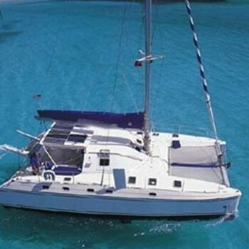 Catana 44 - Filet de trampoline