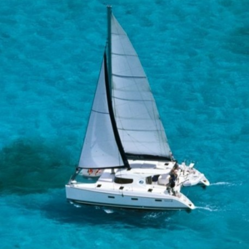 Rete a trampolino - Nautitech 40