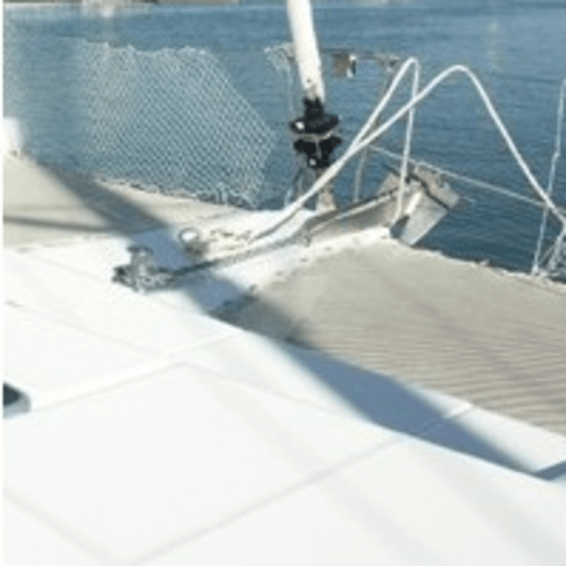 Lagoon 420 - Paire Filets de trampoline