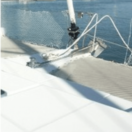 Lagoon 420 - Paire Filets de trampoline